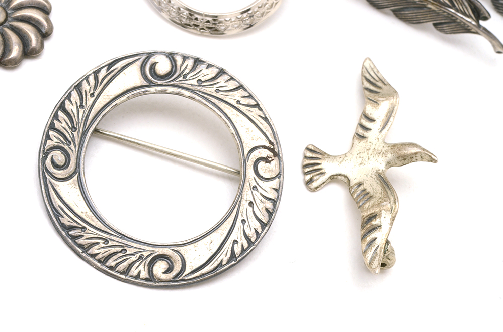 Vintage Sterling Beau, Jewel Art and W.E. Richards Jewelry