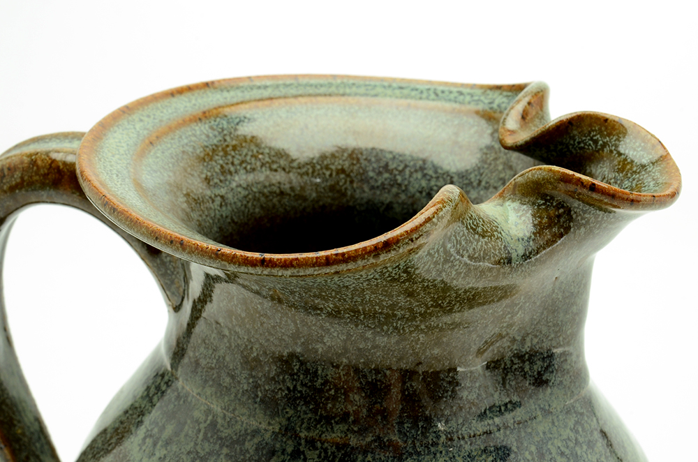 Pitcher and Bud Vase from "Parsley Pottery"