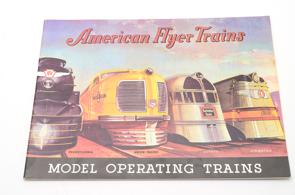 Collection of American Flyer Train Catalogs
