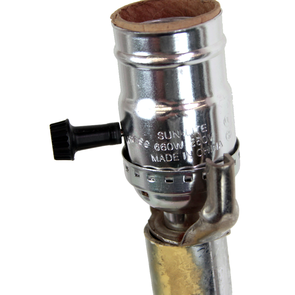 Mid-Century Stacked Lucite Lamp