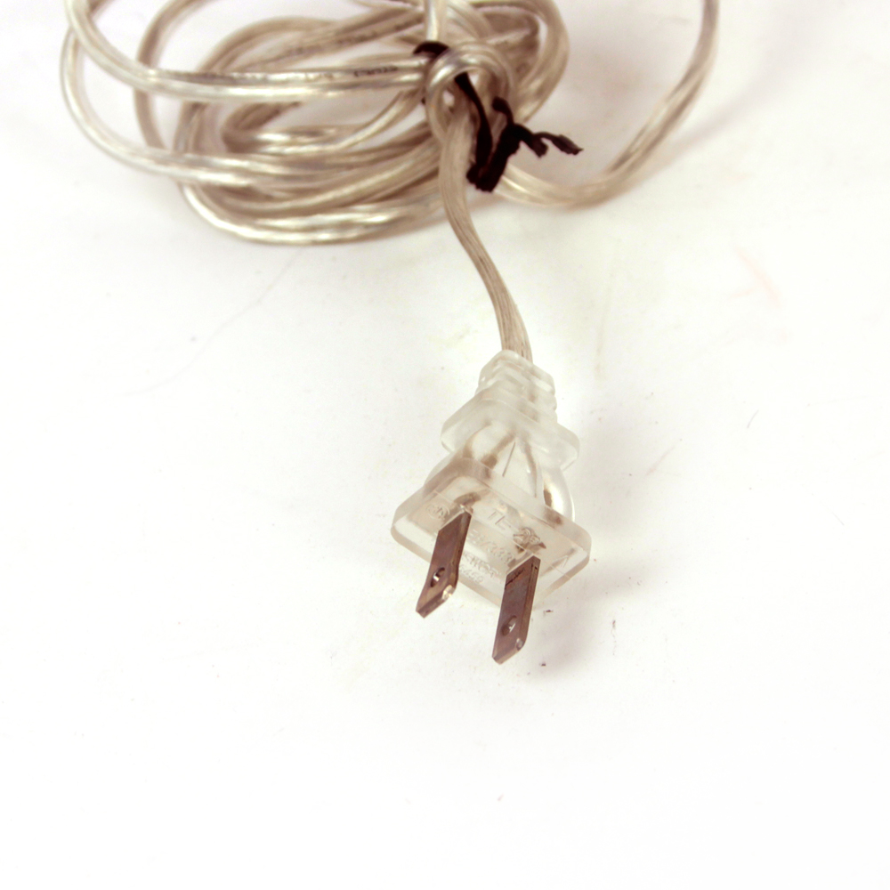 Mid-Century Stacked Lucite Lamp