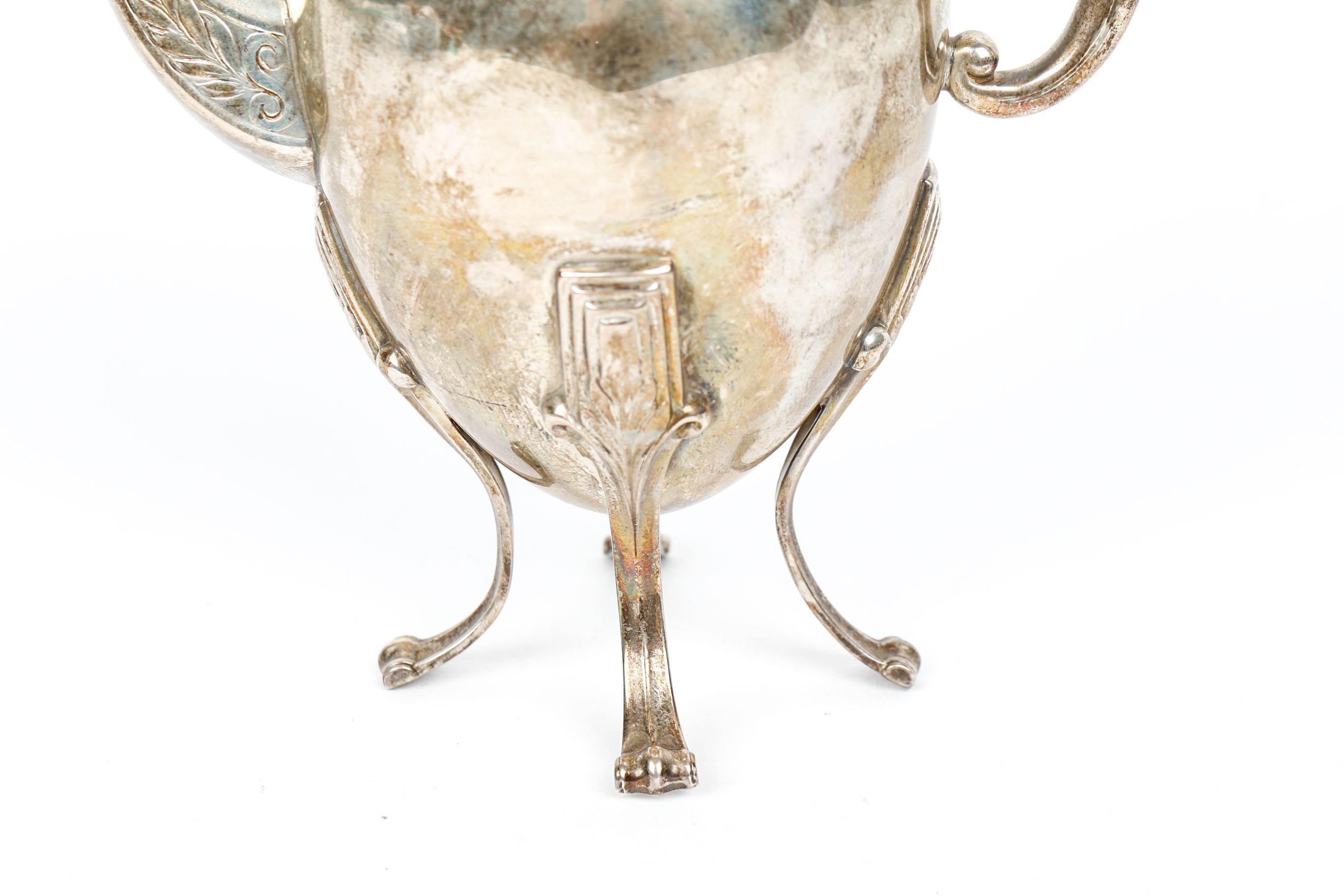 Vintage Silver Plate on Copper Teapot