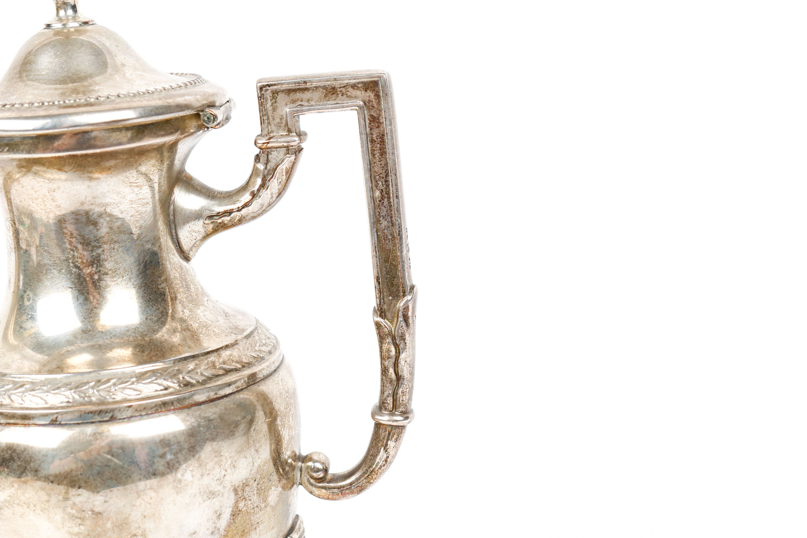 Vintage Silver Plate on Copper Teapot