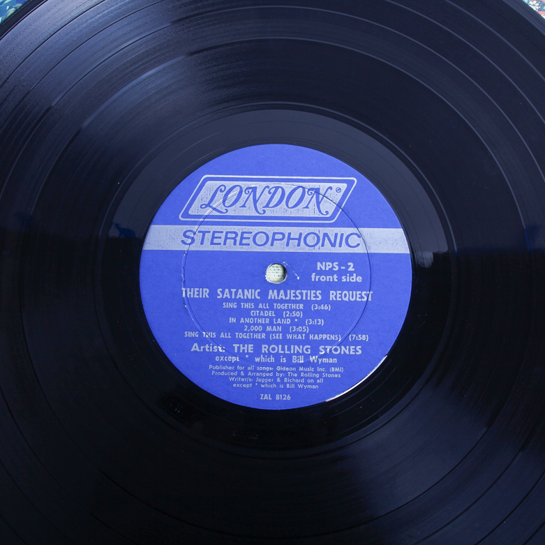 Rolling Stones Lenticular Cover "Satanic Majesties" LP