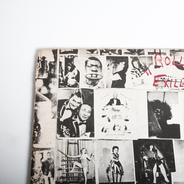 Vintage Rolling Stones "Exile on Main Street" Double-LP Album