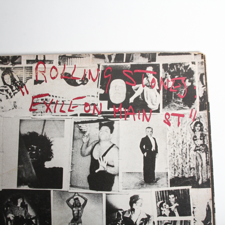 Vintage Rolling Stones "Exile on Main Street" Double-LP Album