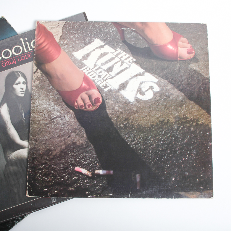 Kinks, Doors and Rita Coolidge LPs