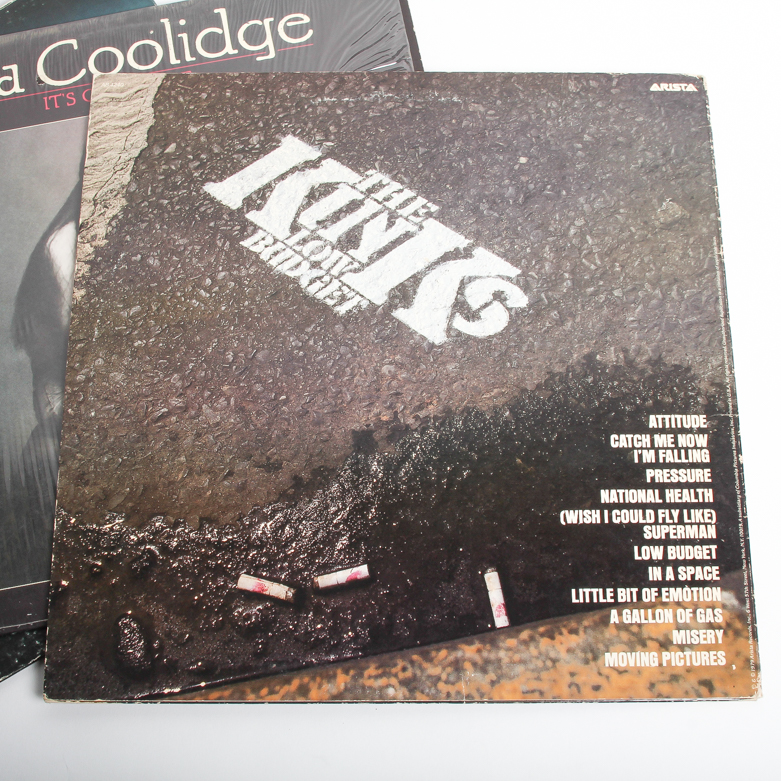 Kinks, Doors and Rita Coolidge LPs