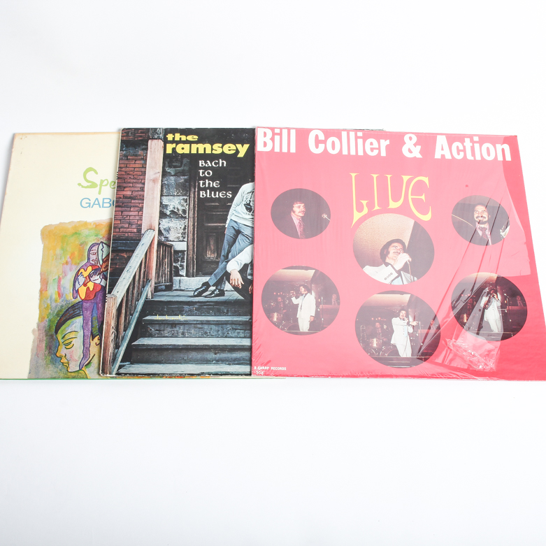 Ramsey Lewis, Gabor Szabo and Bill Collier LPs