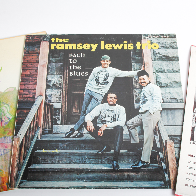 Ramsey Lewis, Gabor Szabo and Bill Collier LPs