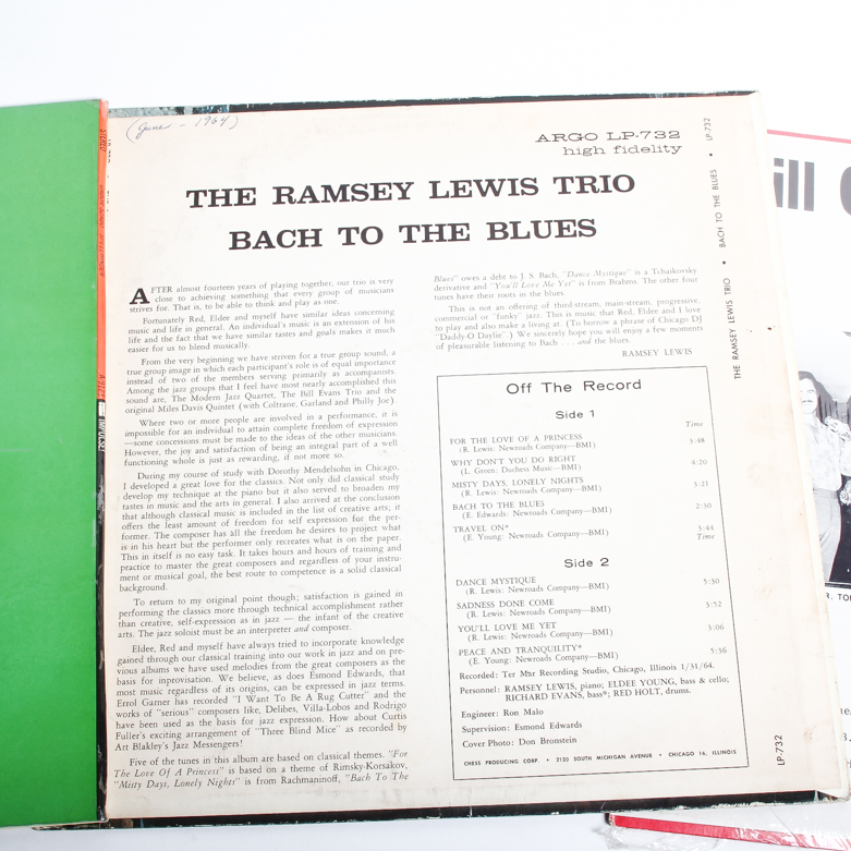 Ramsey Lewis, Gabor Szabo and Bill Collier LPs
