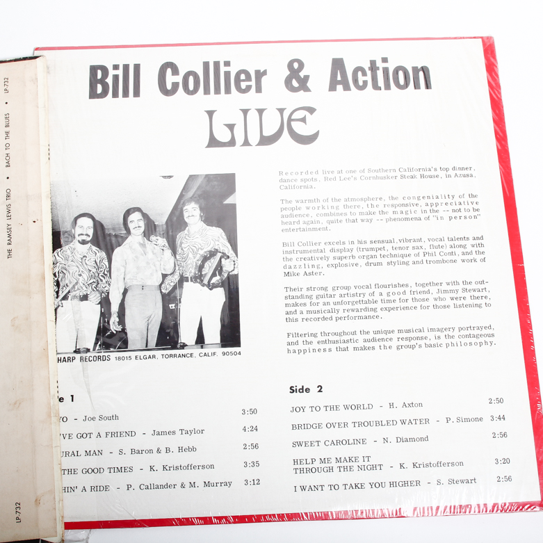 Ramsey Lewis, Gabor Szabo and Bill Collier LPs
