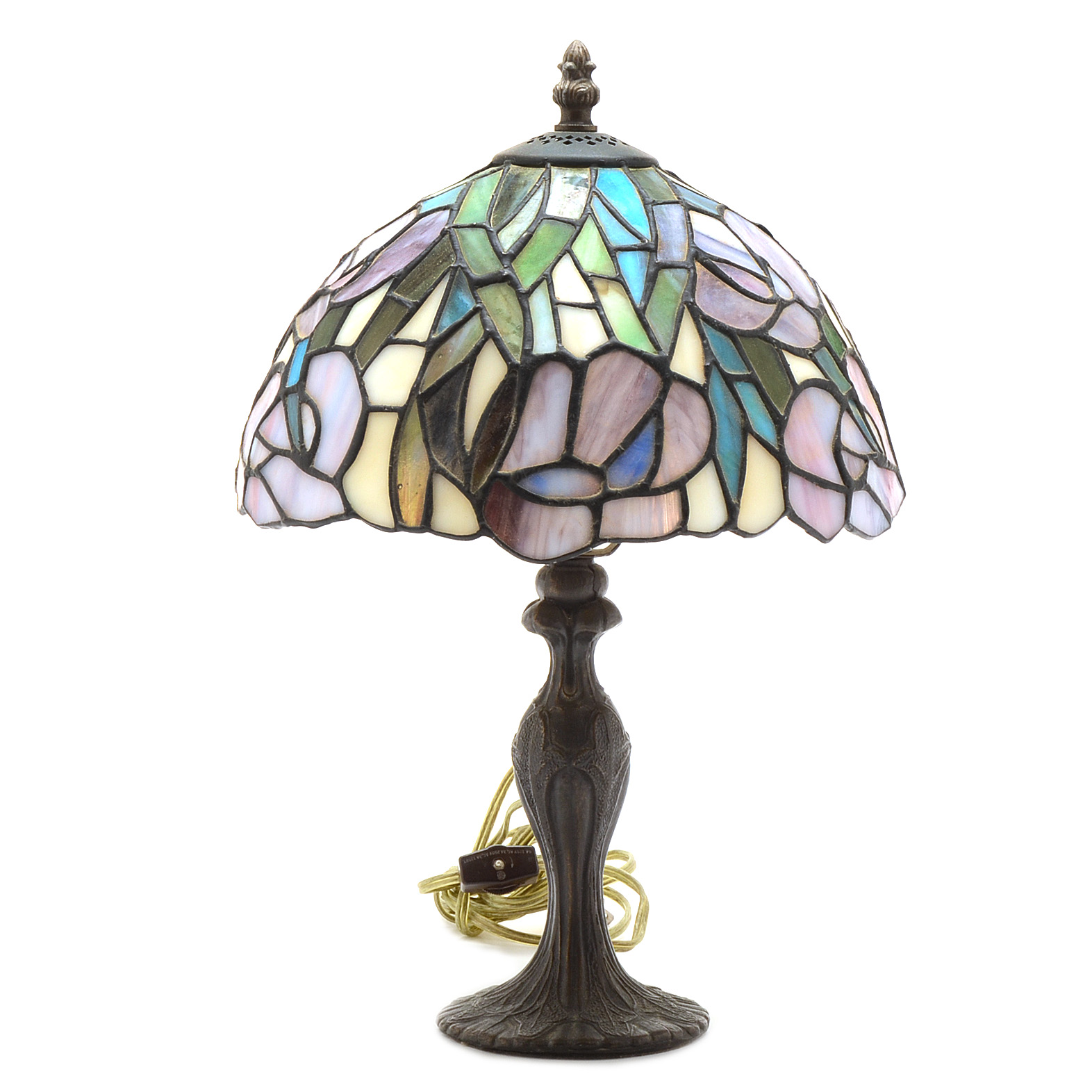 Tiffany Style Stained Glass Accent Lamp