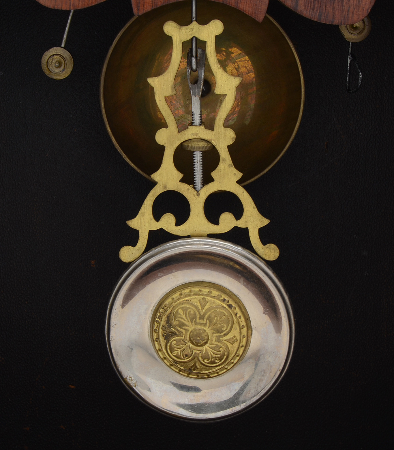 Antique New Haven 8 Day Mantel Alarm Clock