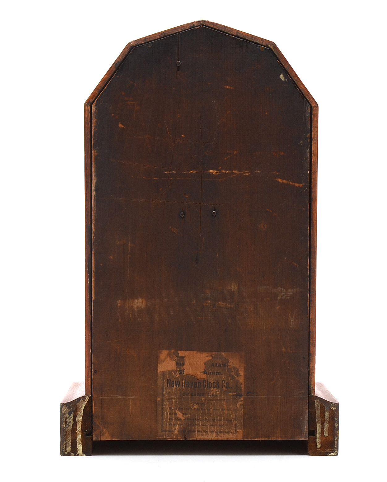 Antique New Haven 8 Day Mantel Alarm Clock