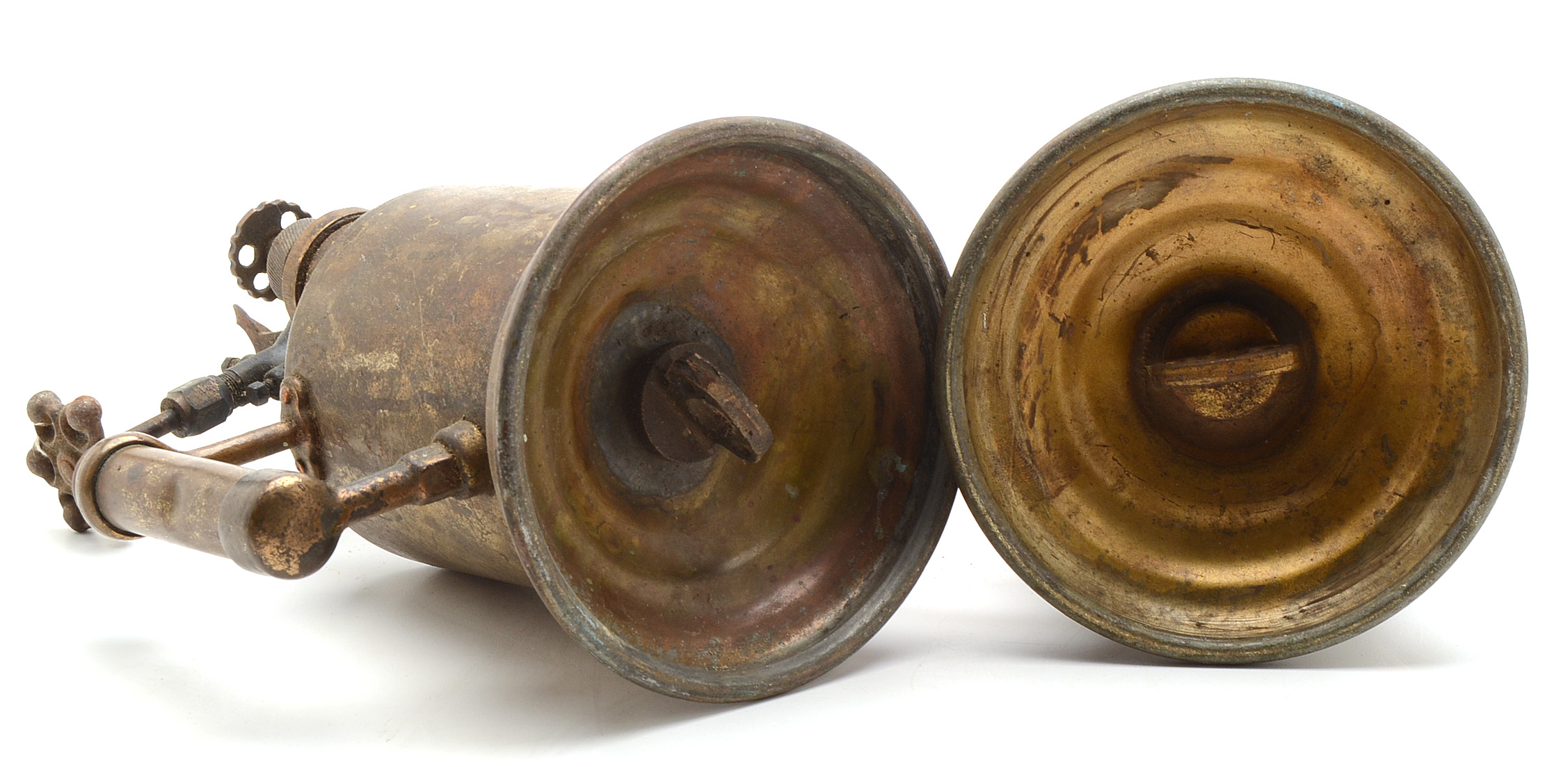 Pair of Brass Gasoline Torches