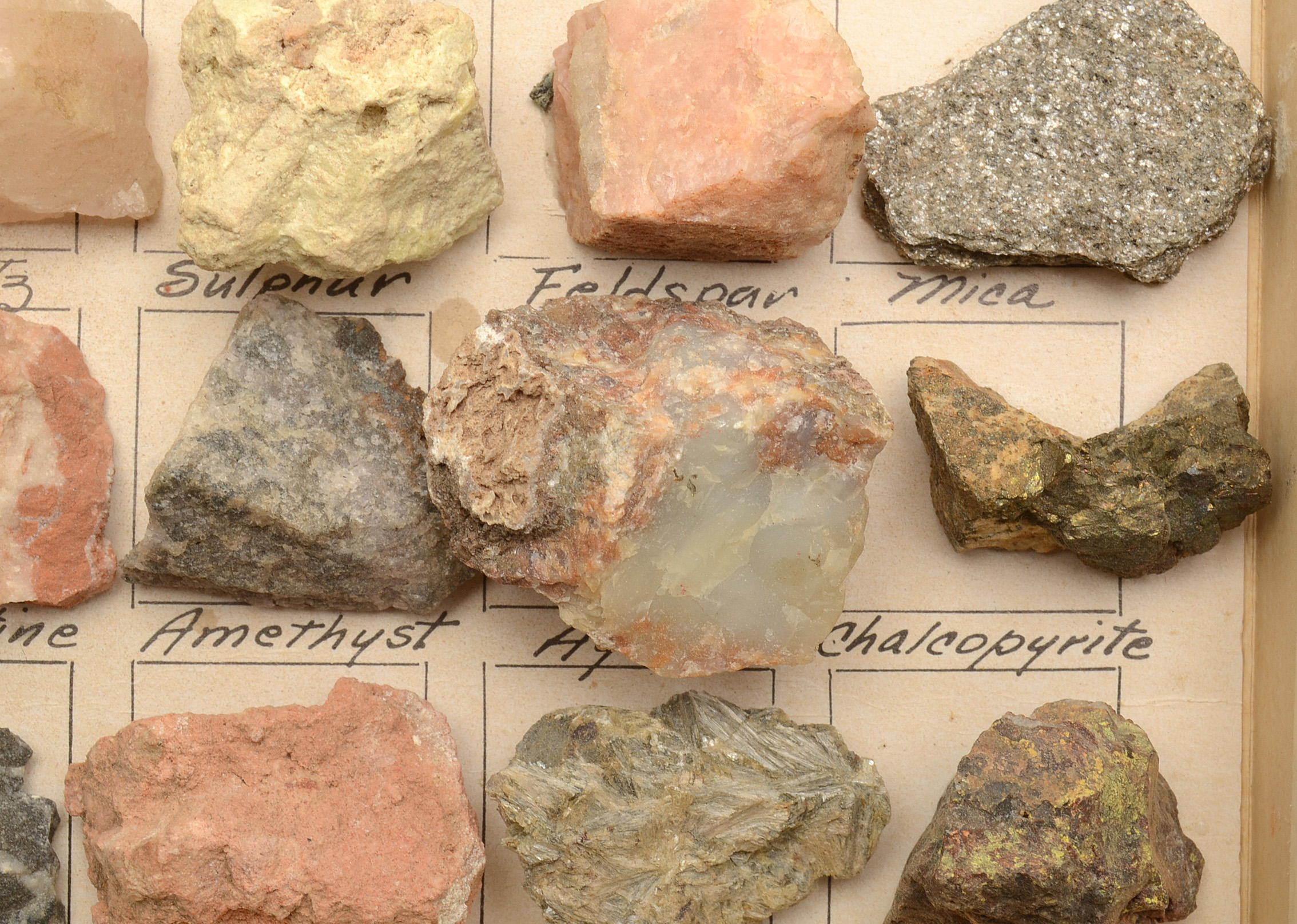 Mineral Specimens From the Desert