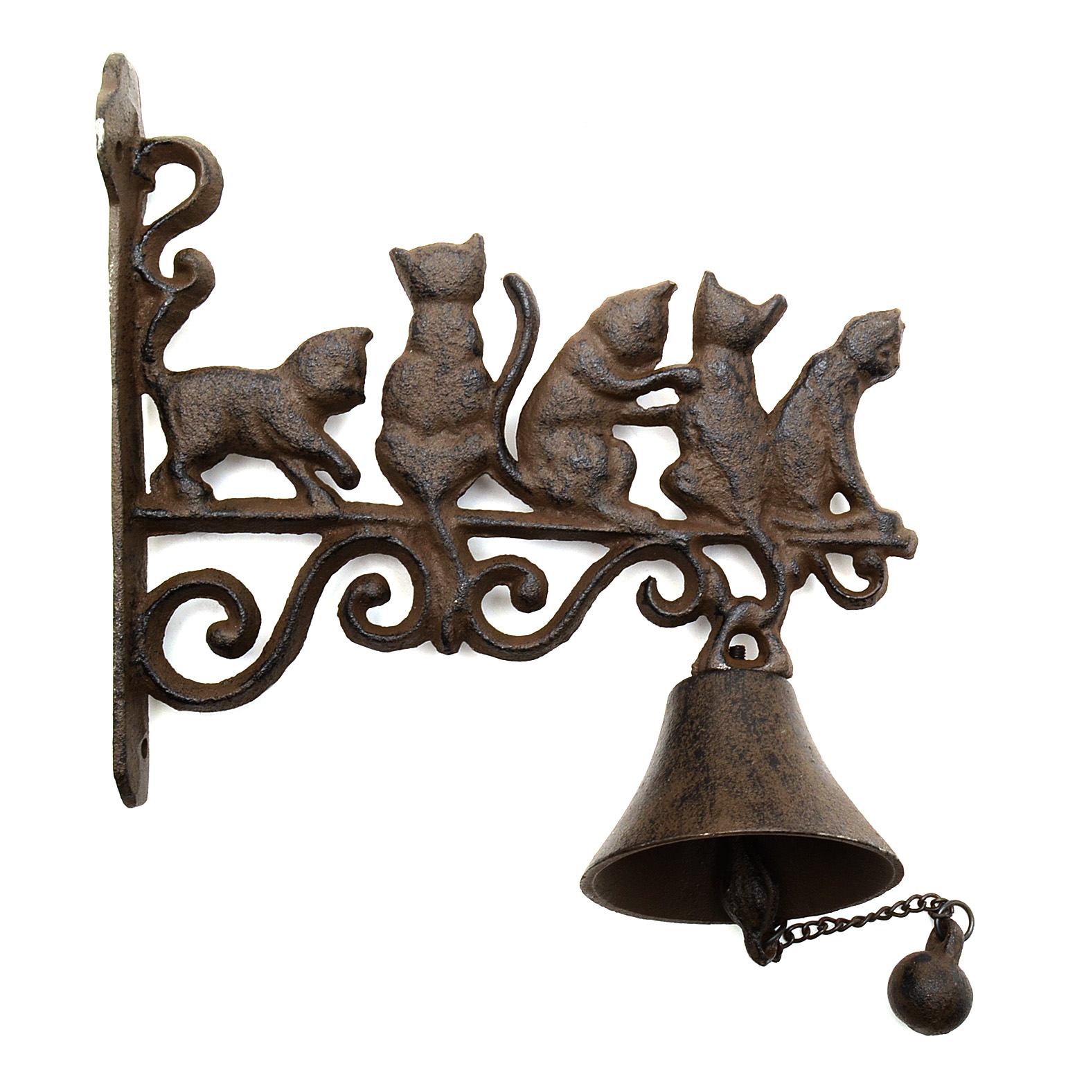 Vintage Cast Iron Wall Mount Bell
