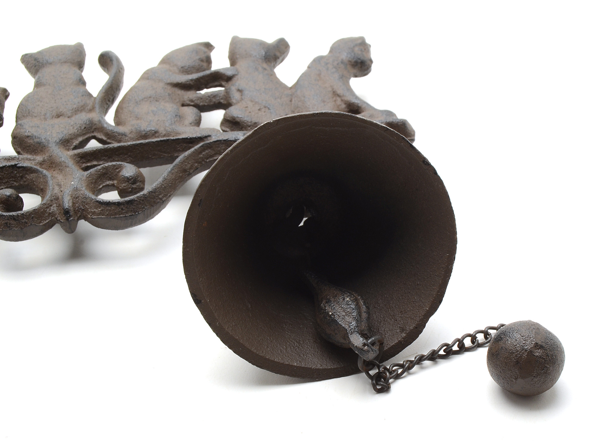 Vintage Cast Iron Wall Mount Bell