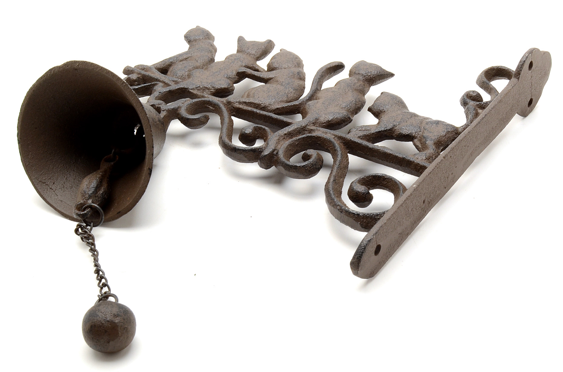 Vintage Cast Iron Wall Mount Bell