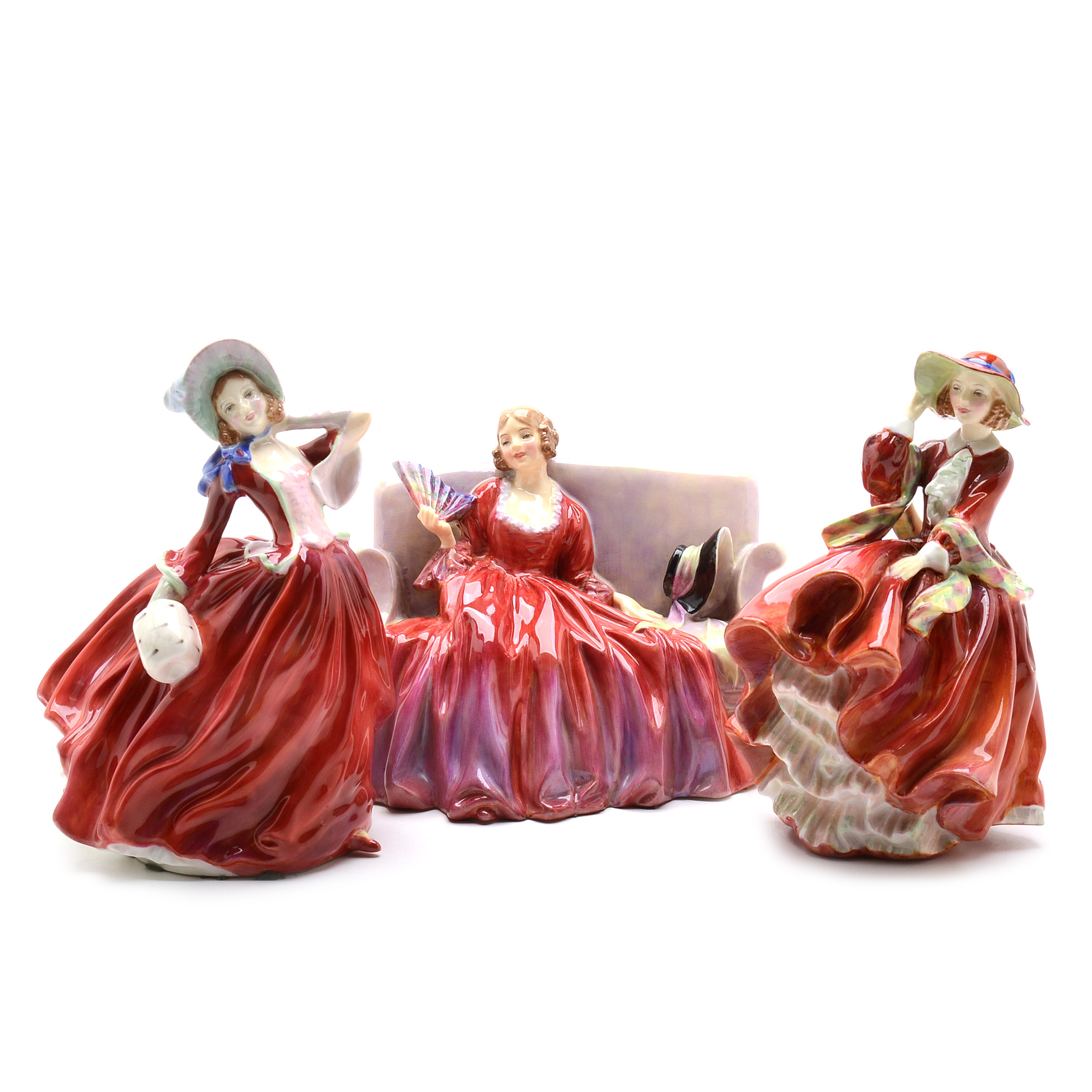English Royal Doulton Porcelain Figurines