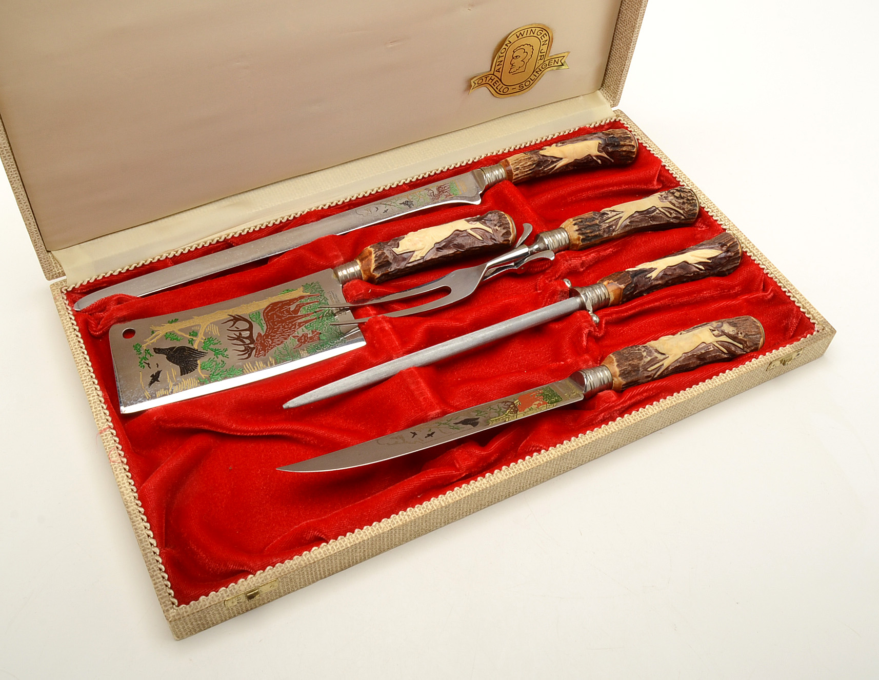 Vintage Anton Wingen Jr. Othello Cutlery