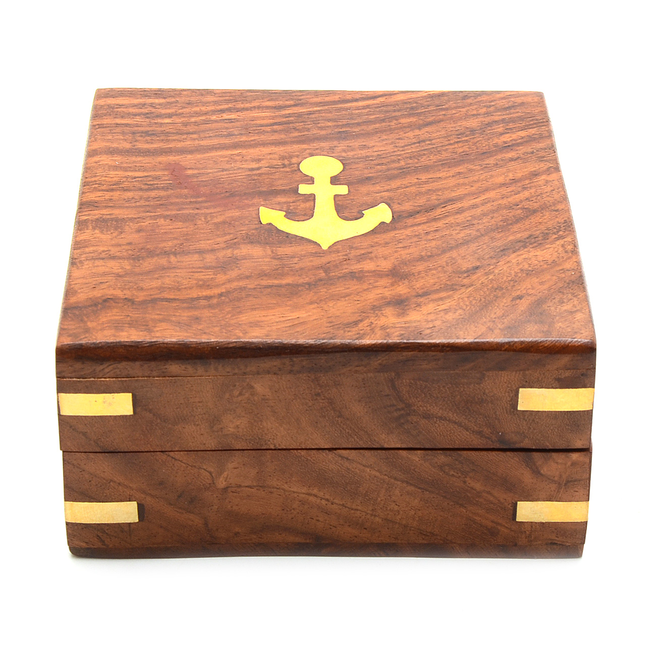 West London Brass Sundial Compass with Case