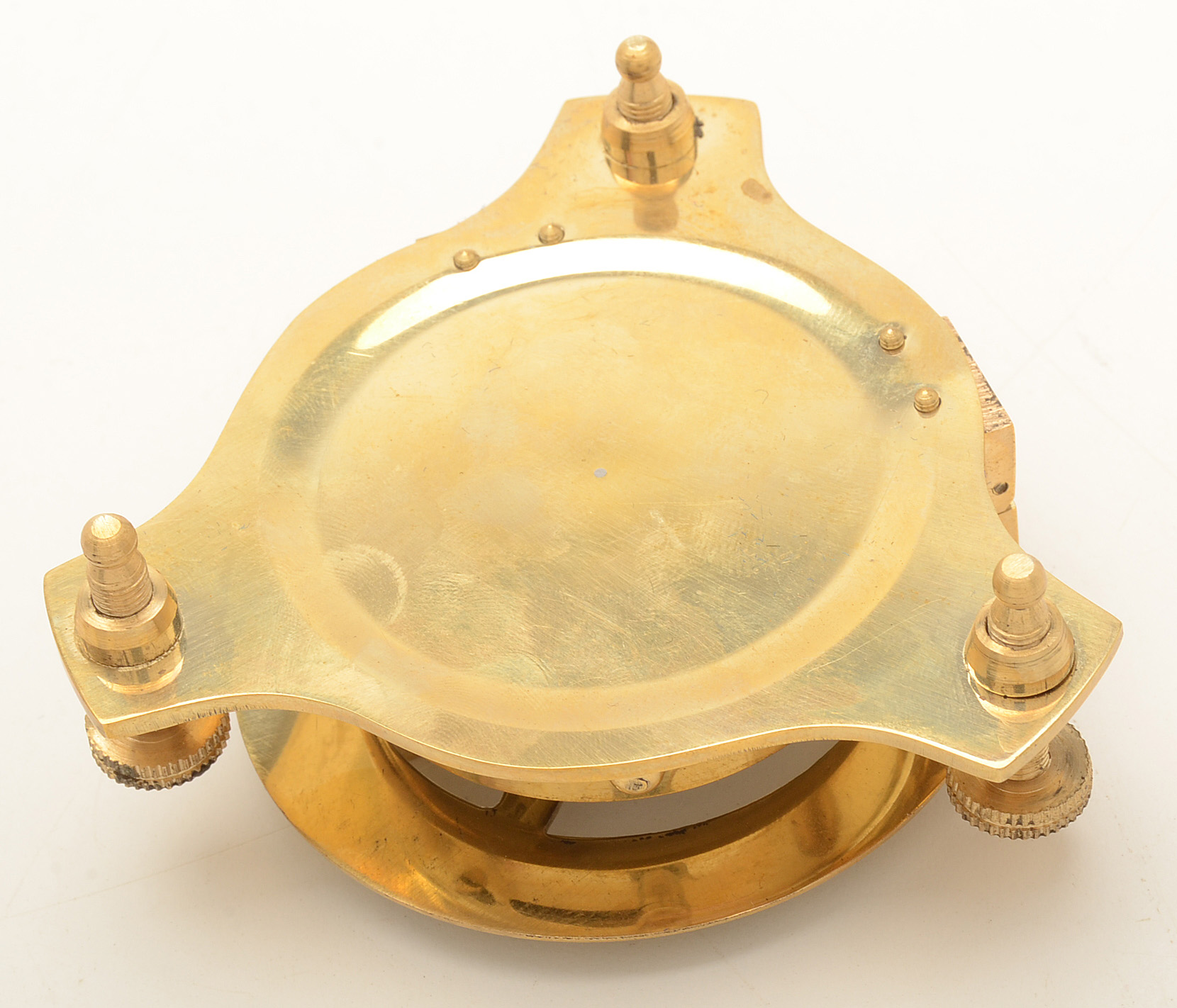 West London Brass Sundial Compass with Case