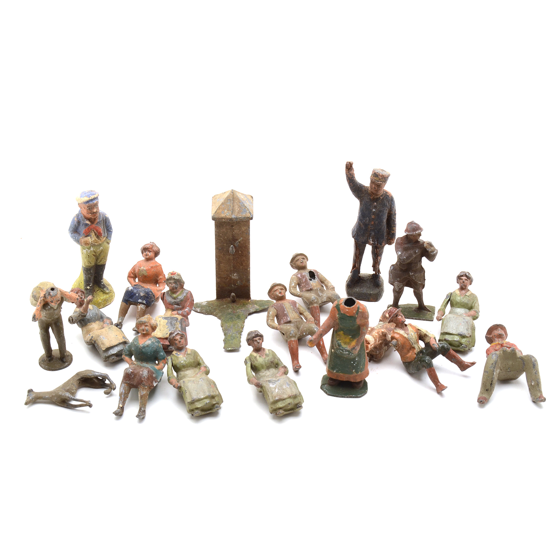 Antique Cast Iron Figures