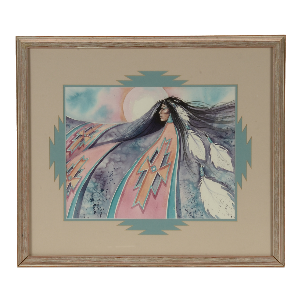 Jan Taylor Original Southwestern Watercolor Painting