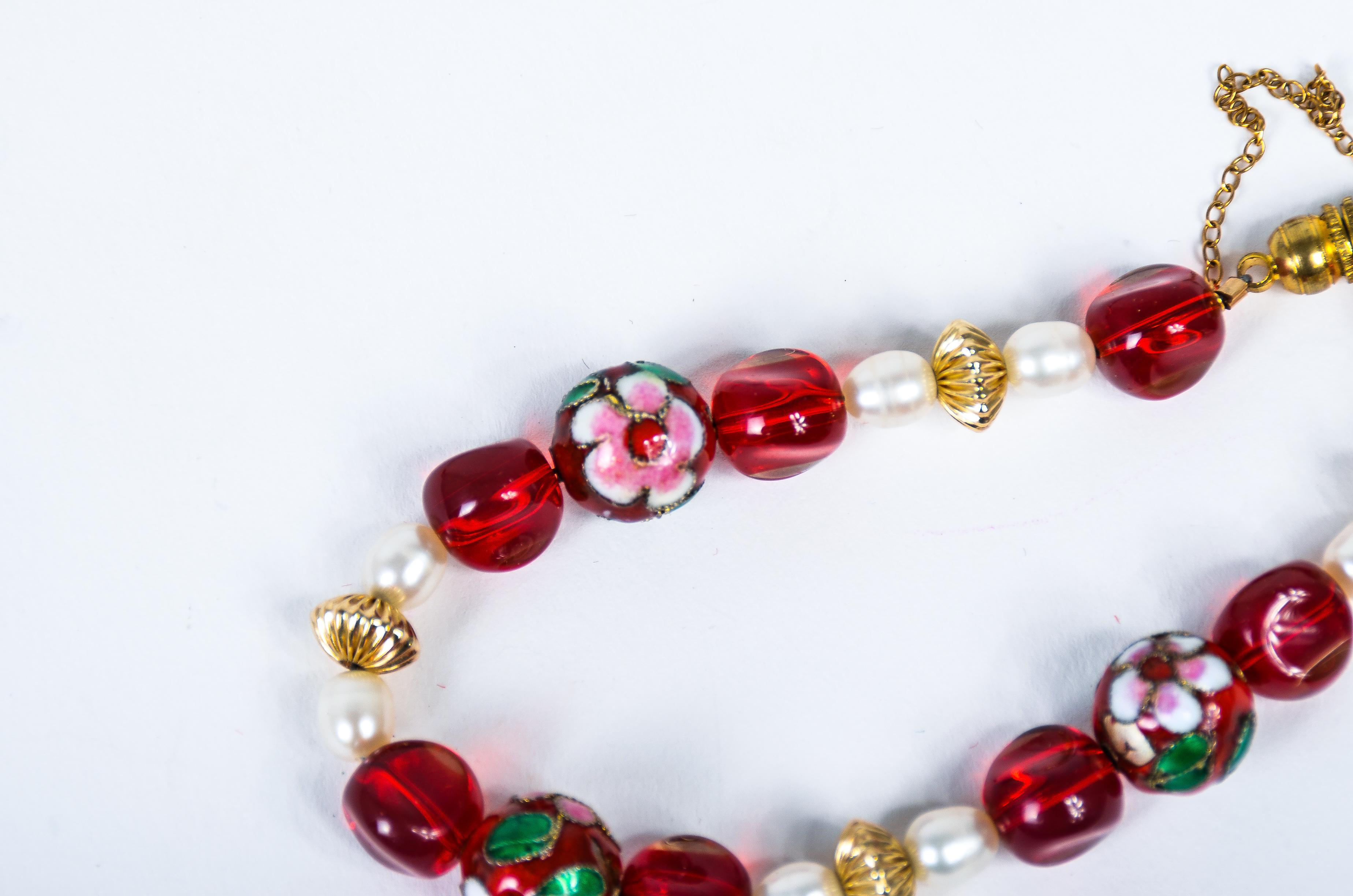 Cloisonné Beaded Parure