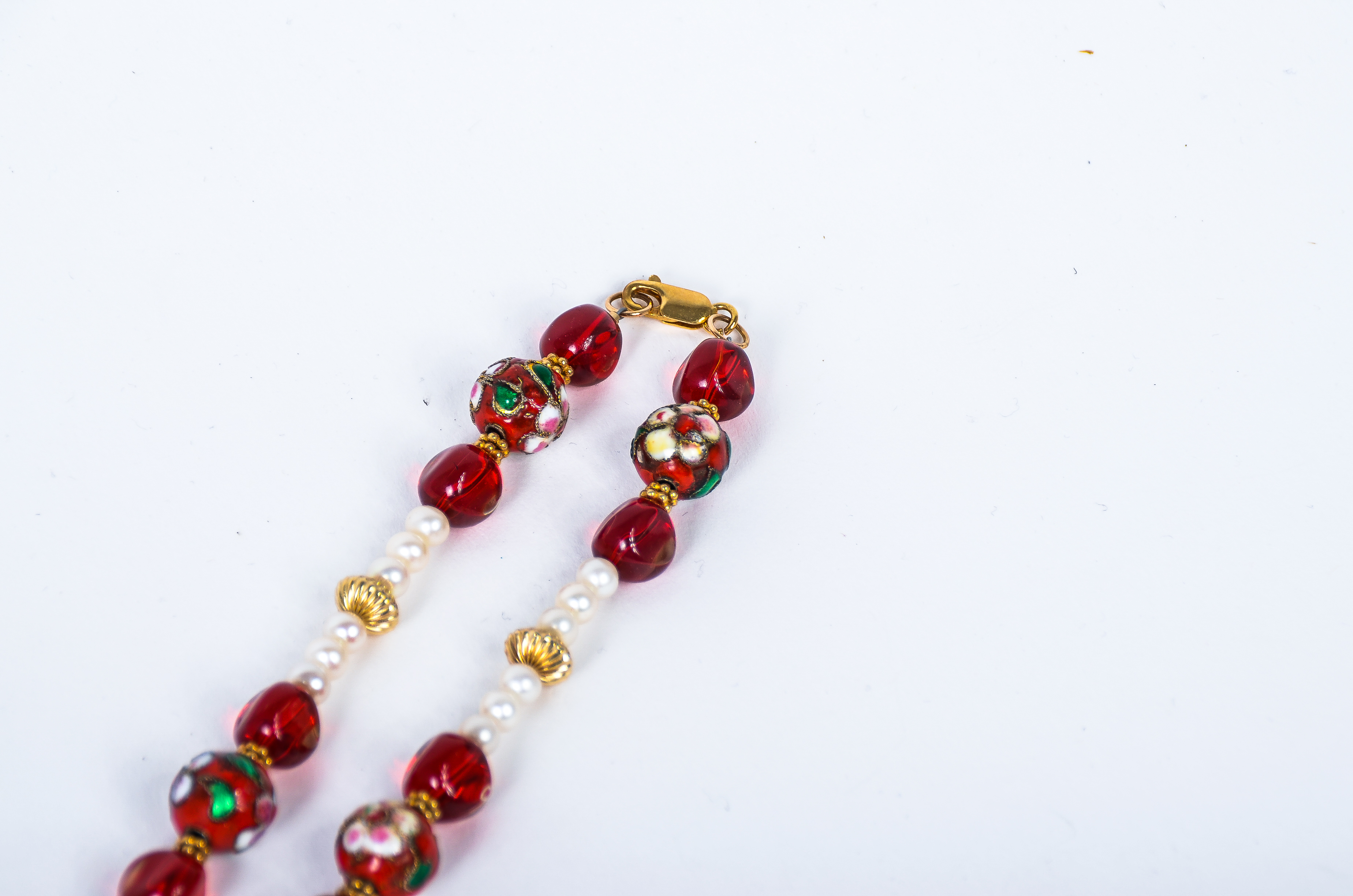 Cloisonné Beaded Parure