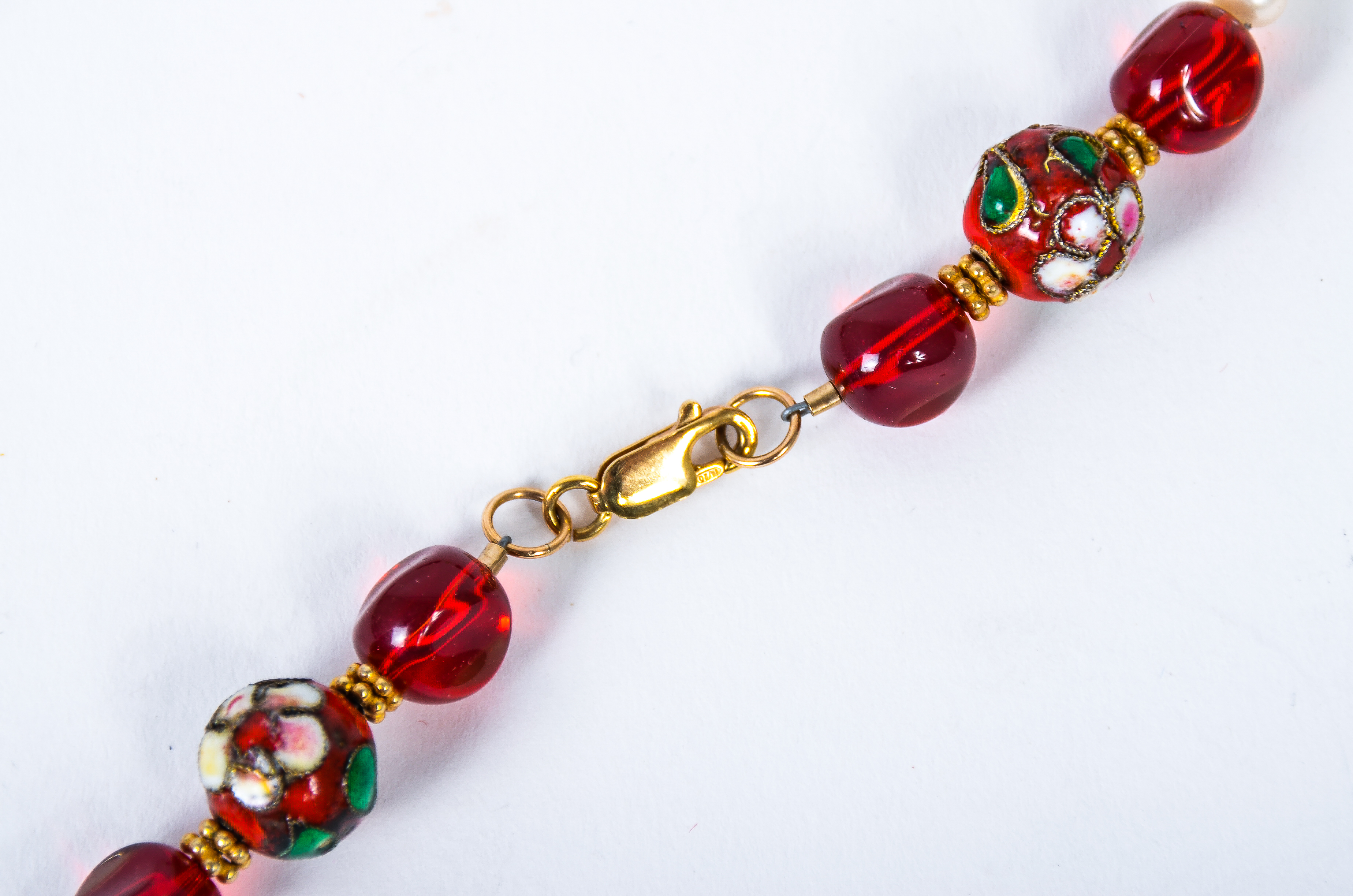 Cloisonné Beaded Parure