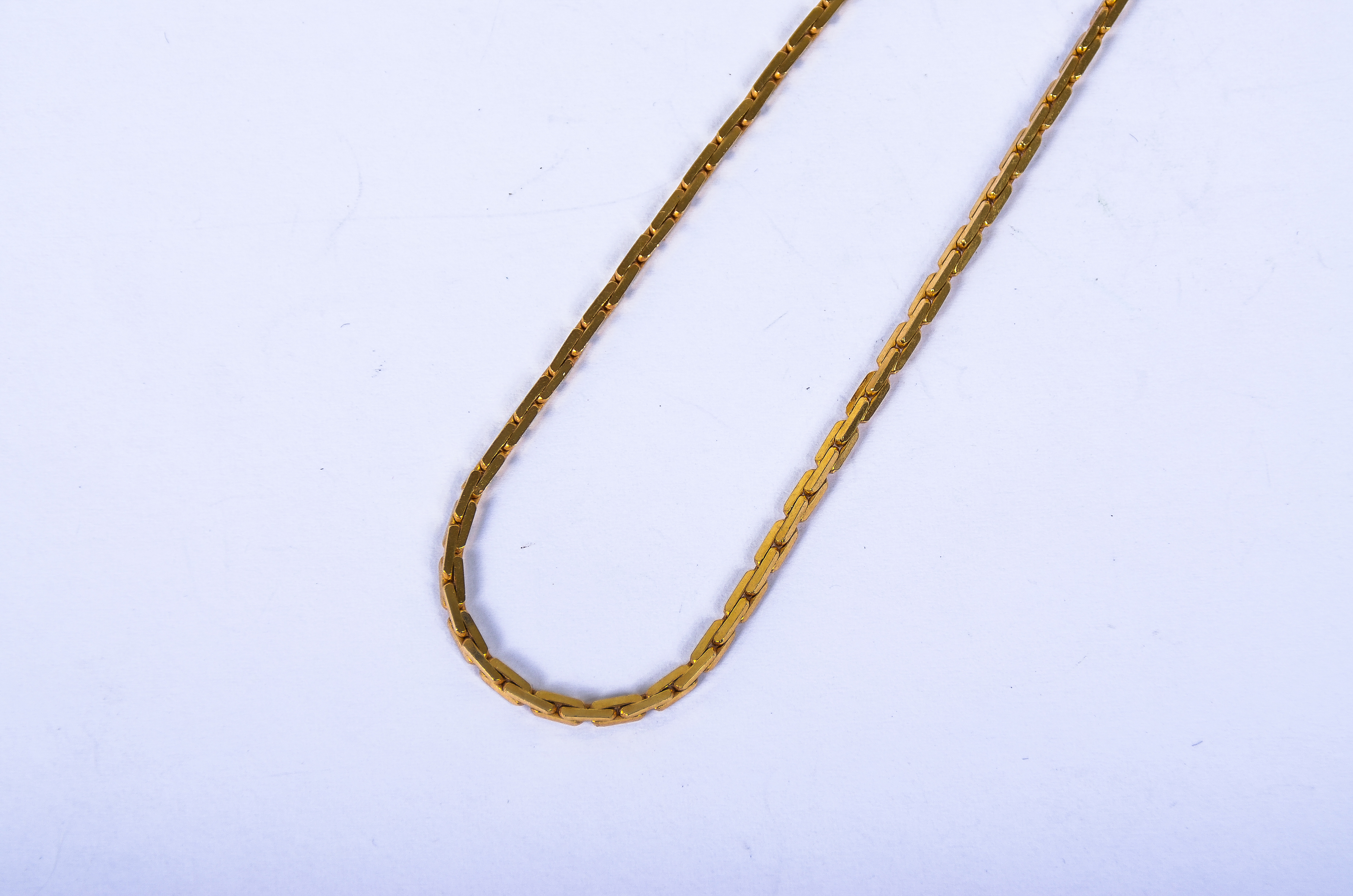 14K Yellow Gold Boston Link Chain