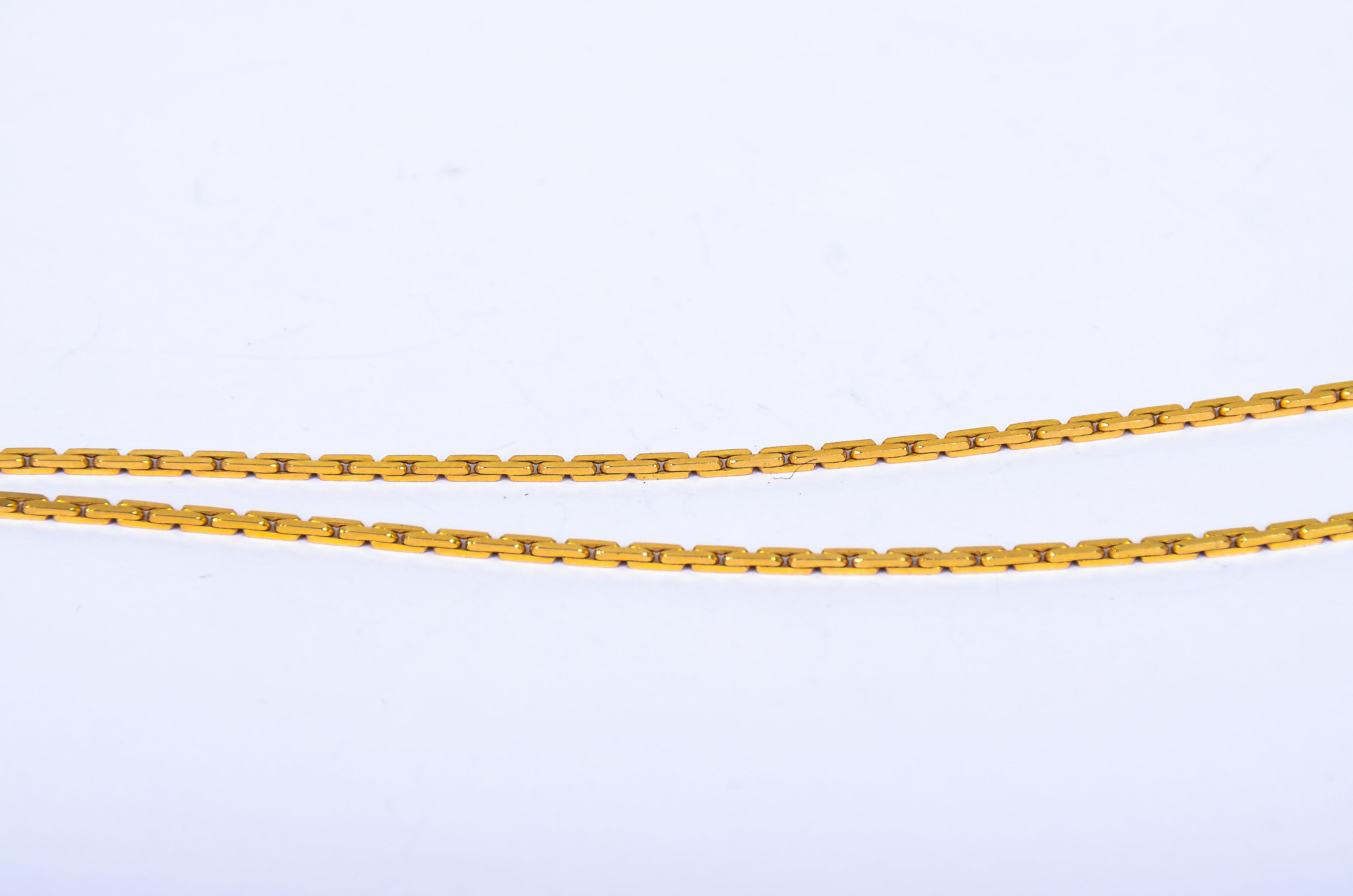 14K Yellow Gold Boston Link Chain