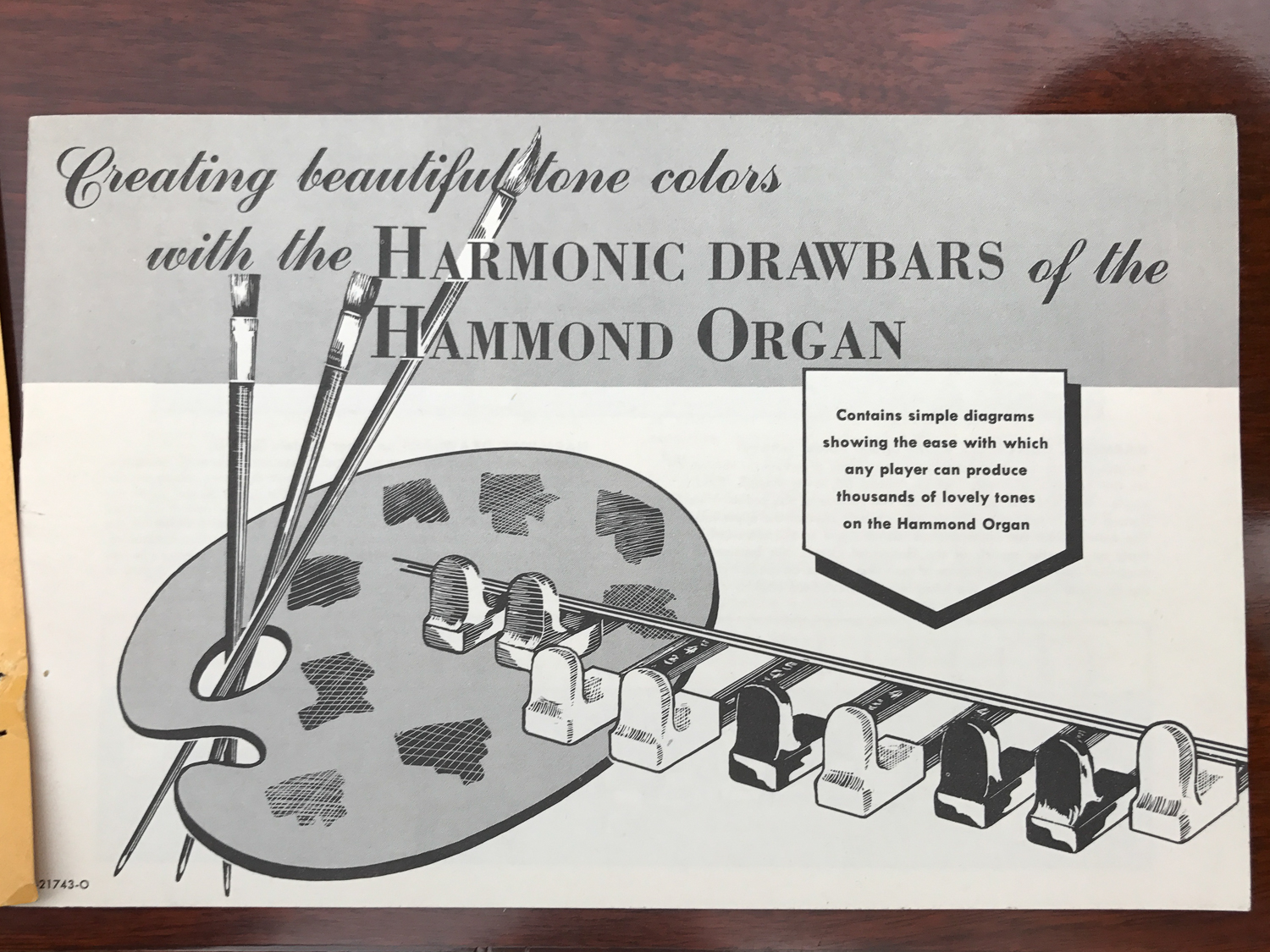 1950s Hammond M3 Electric Spinet Organ