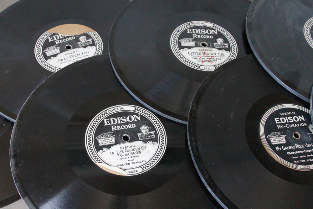 1920s Edison Disc Records