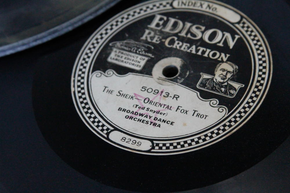 1920s Edison Disc Records
