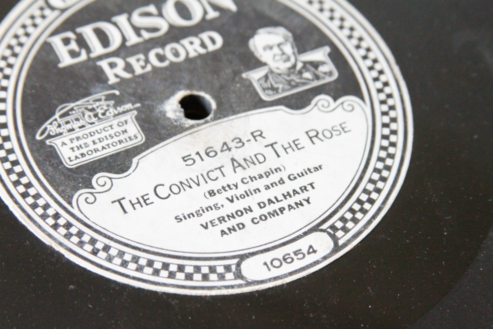 1920s Edison Disc Records