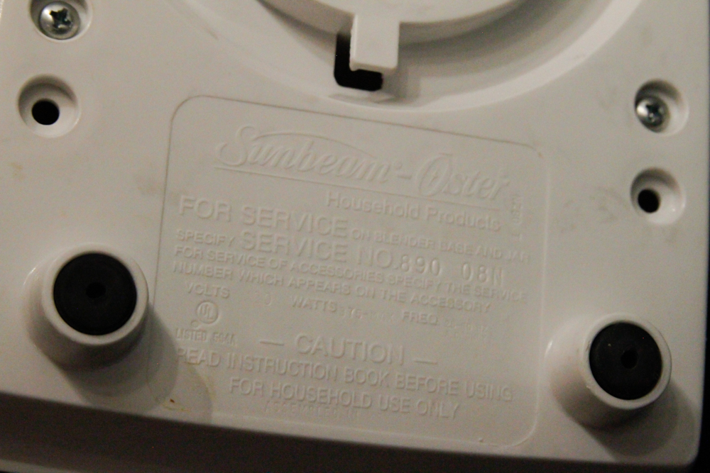 Osterizer Blender and Cuisinart Original Food Processer