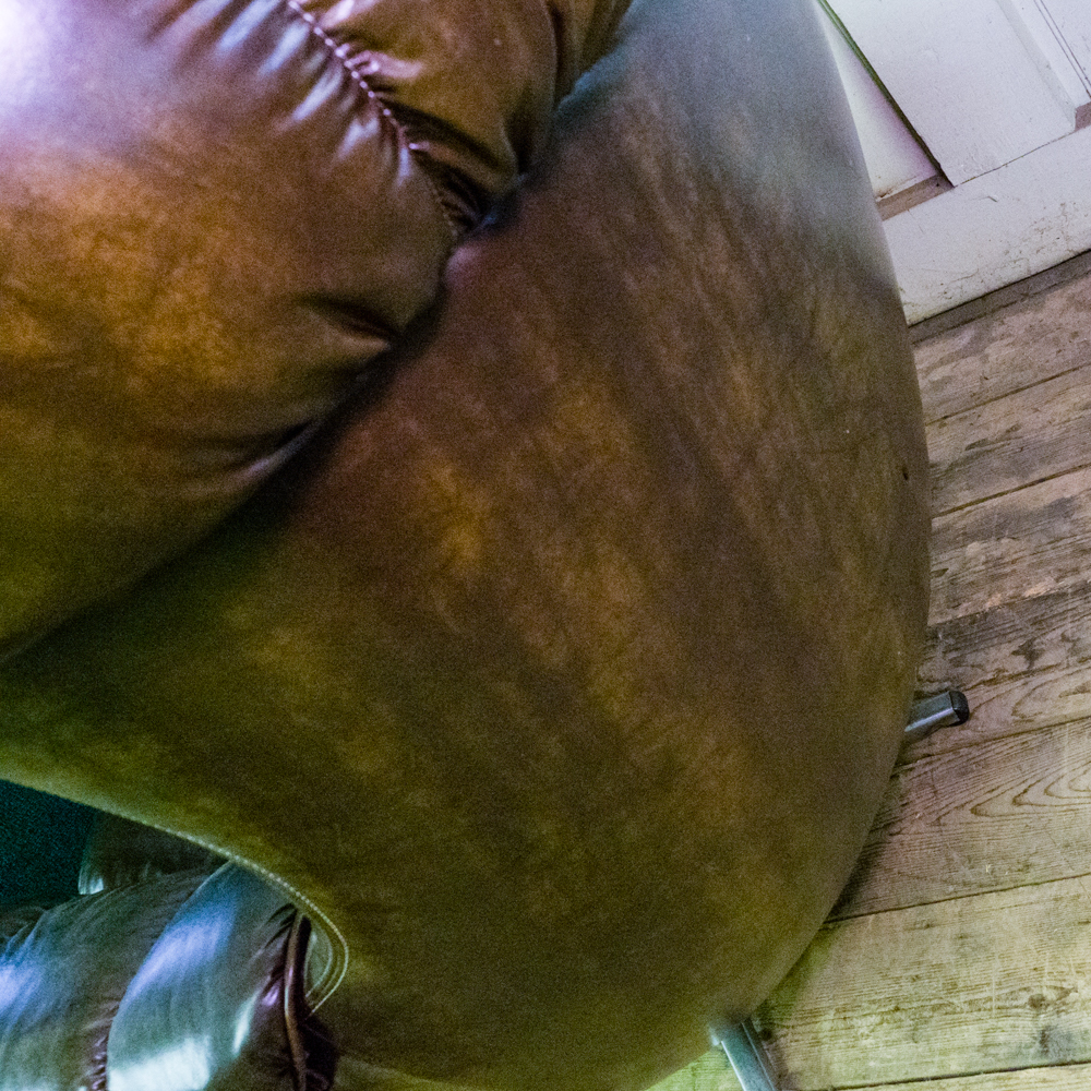 Mid Century Modern Egg Swivel Chair with Ottoman by Carter Chair Corp.