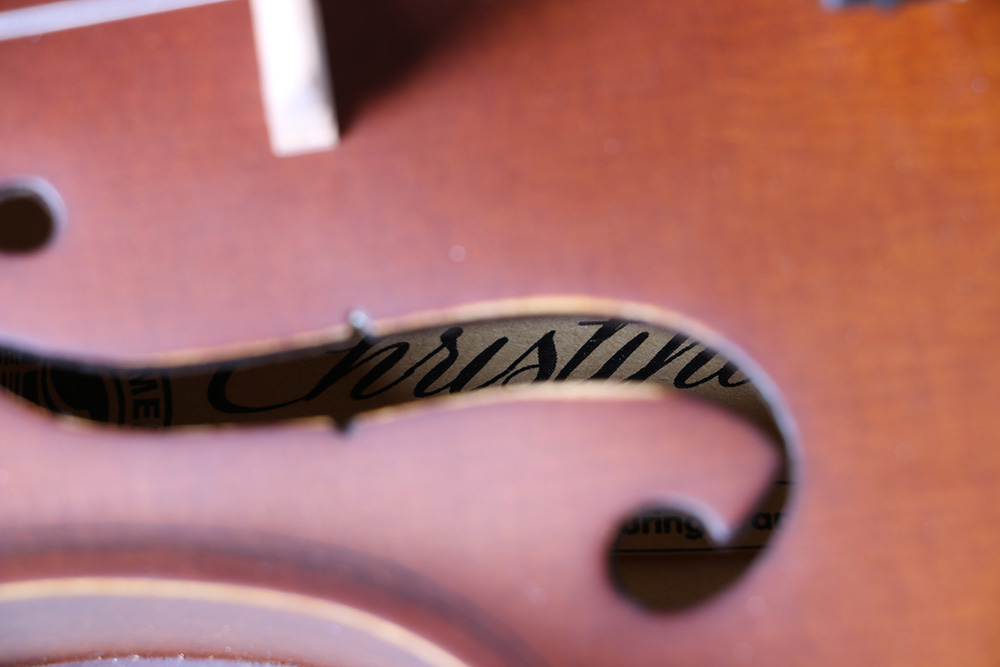 Christina Violin, Bow and Case