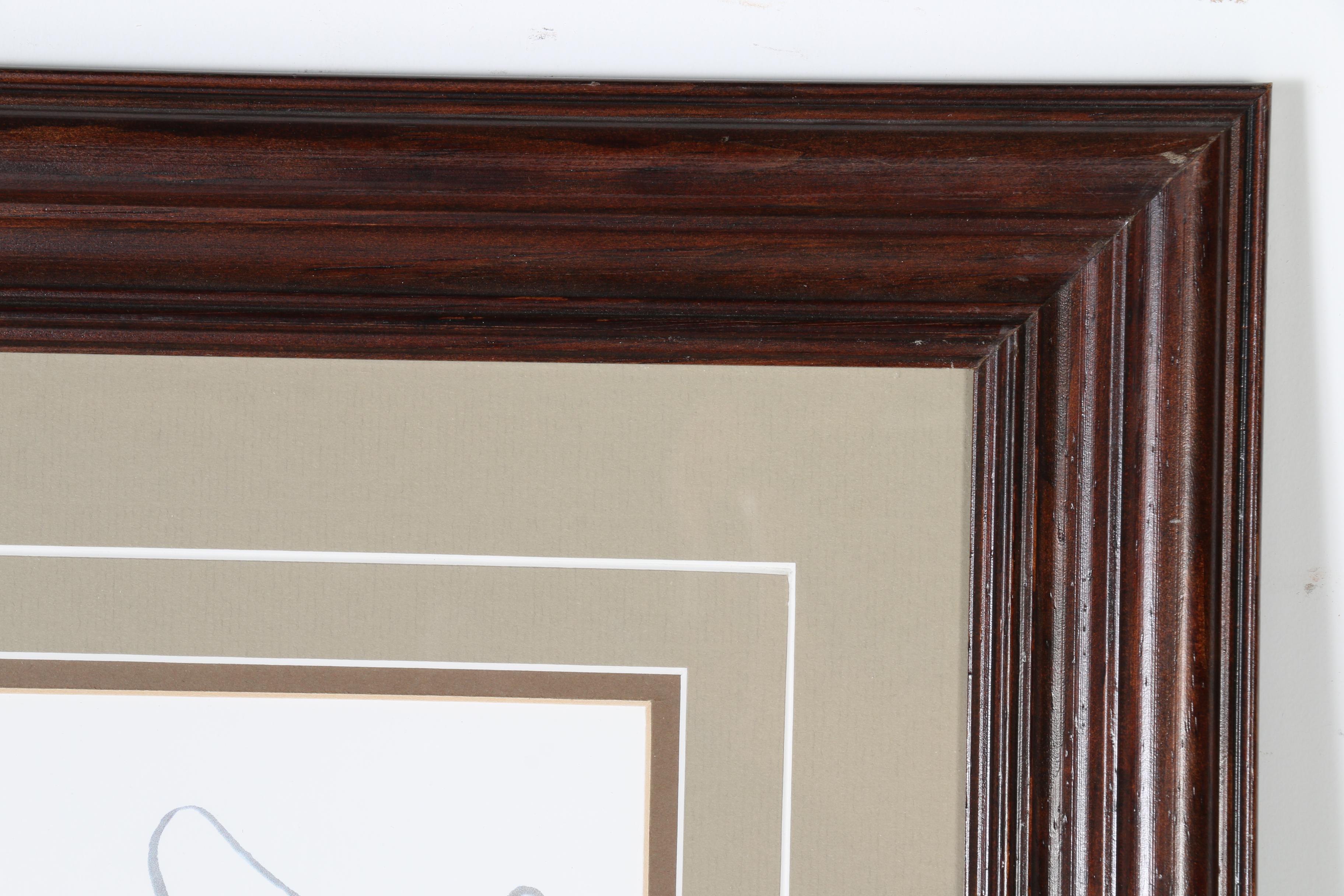 Reproduction R. Havell Offset Lithographs "Mallard Duck"