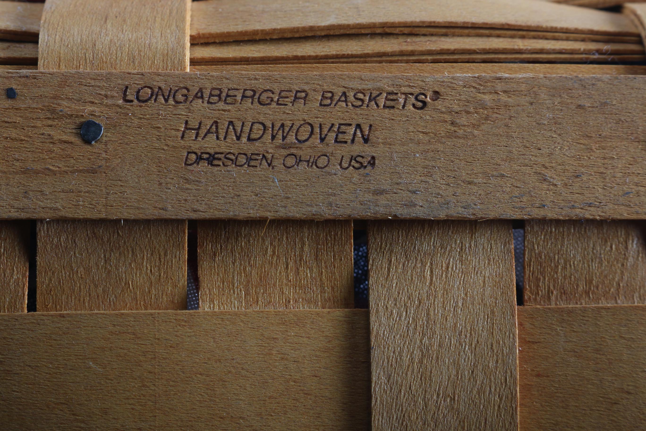 Longaberger Baskets Including Signed Wendy Longaberger