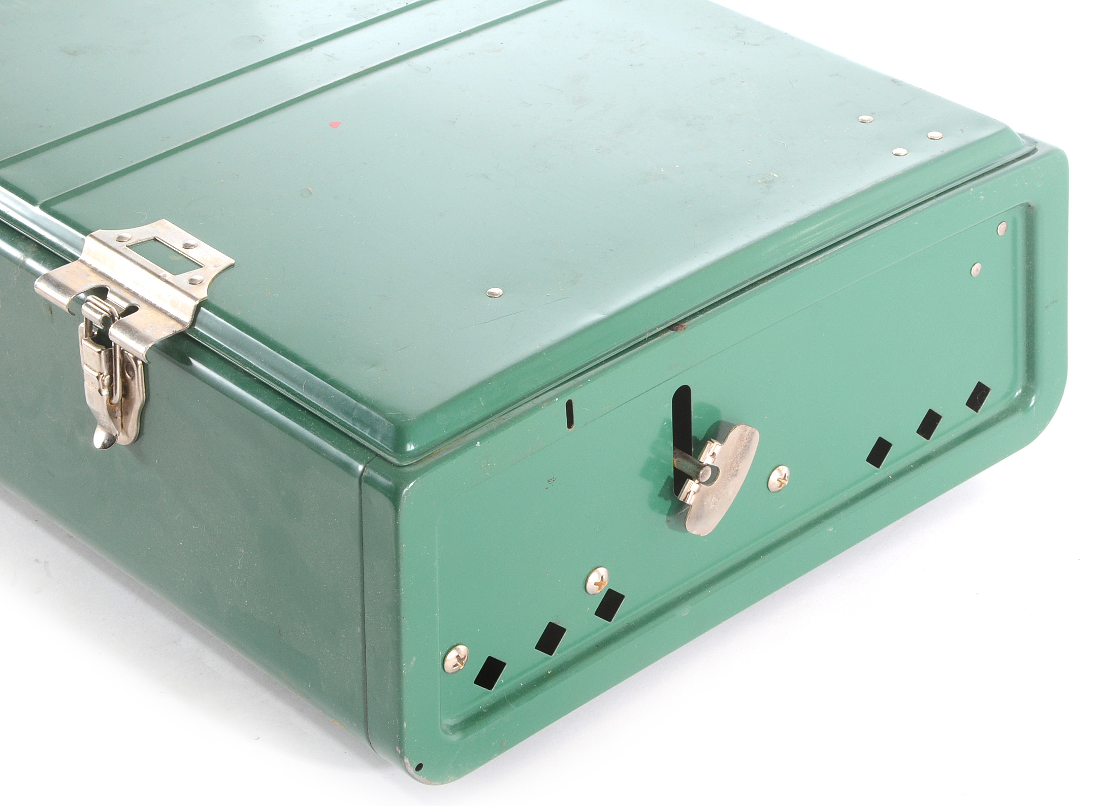 Vintage 1970's Coleman Three Burner Gas Camp Stove