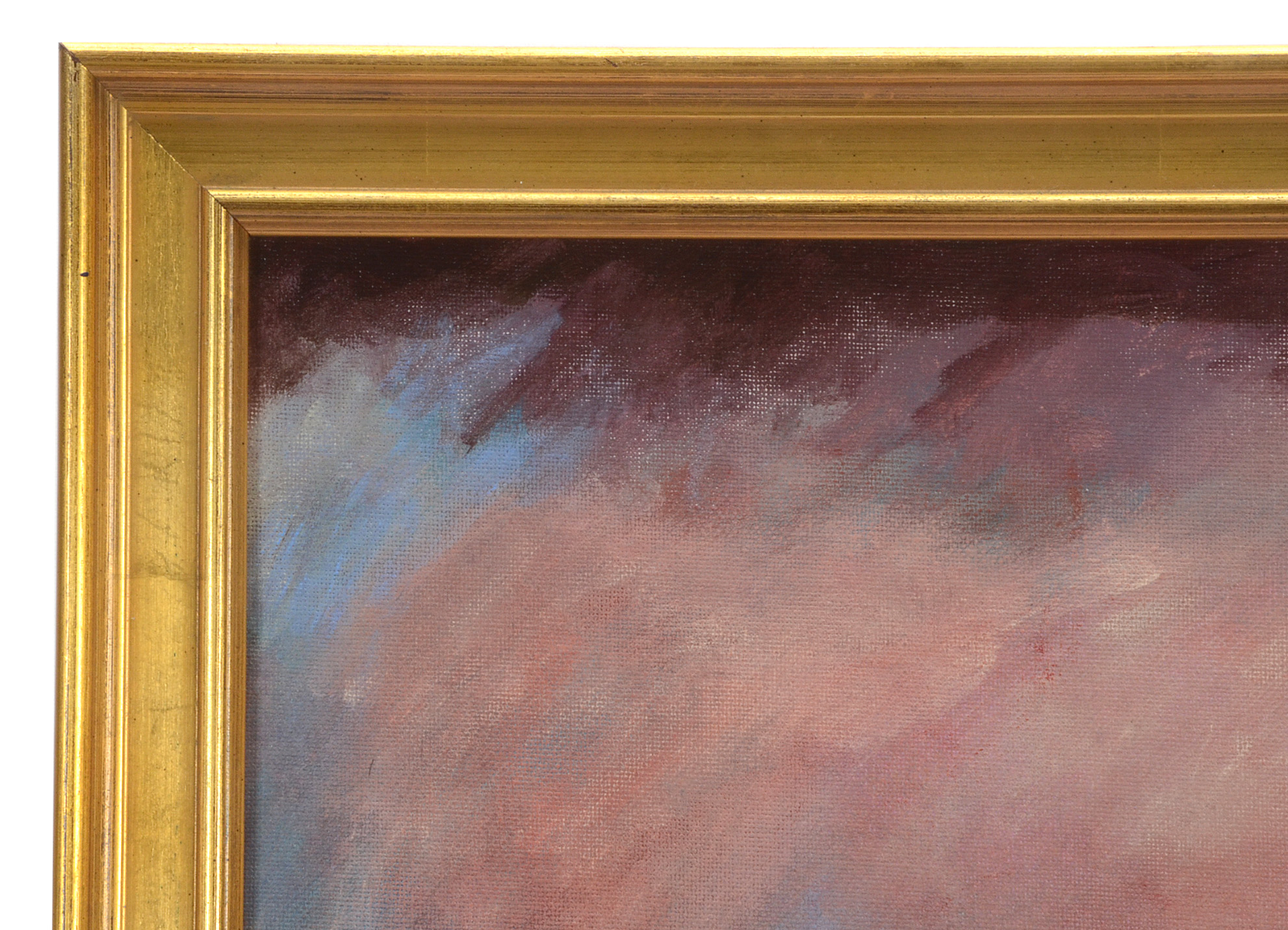 Robert Lackney Original Acrylic-Embellished Giclée on Canvas "July Sky"