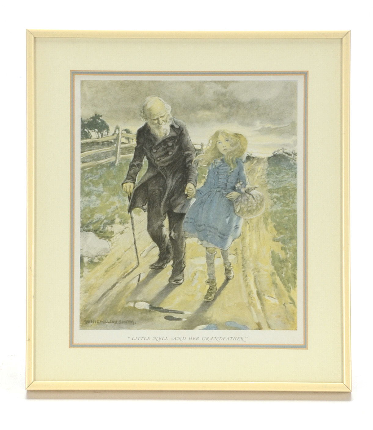 Four Fairy Tale-Themed Offset Lithographs after Jessie Willcox Smith