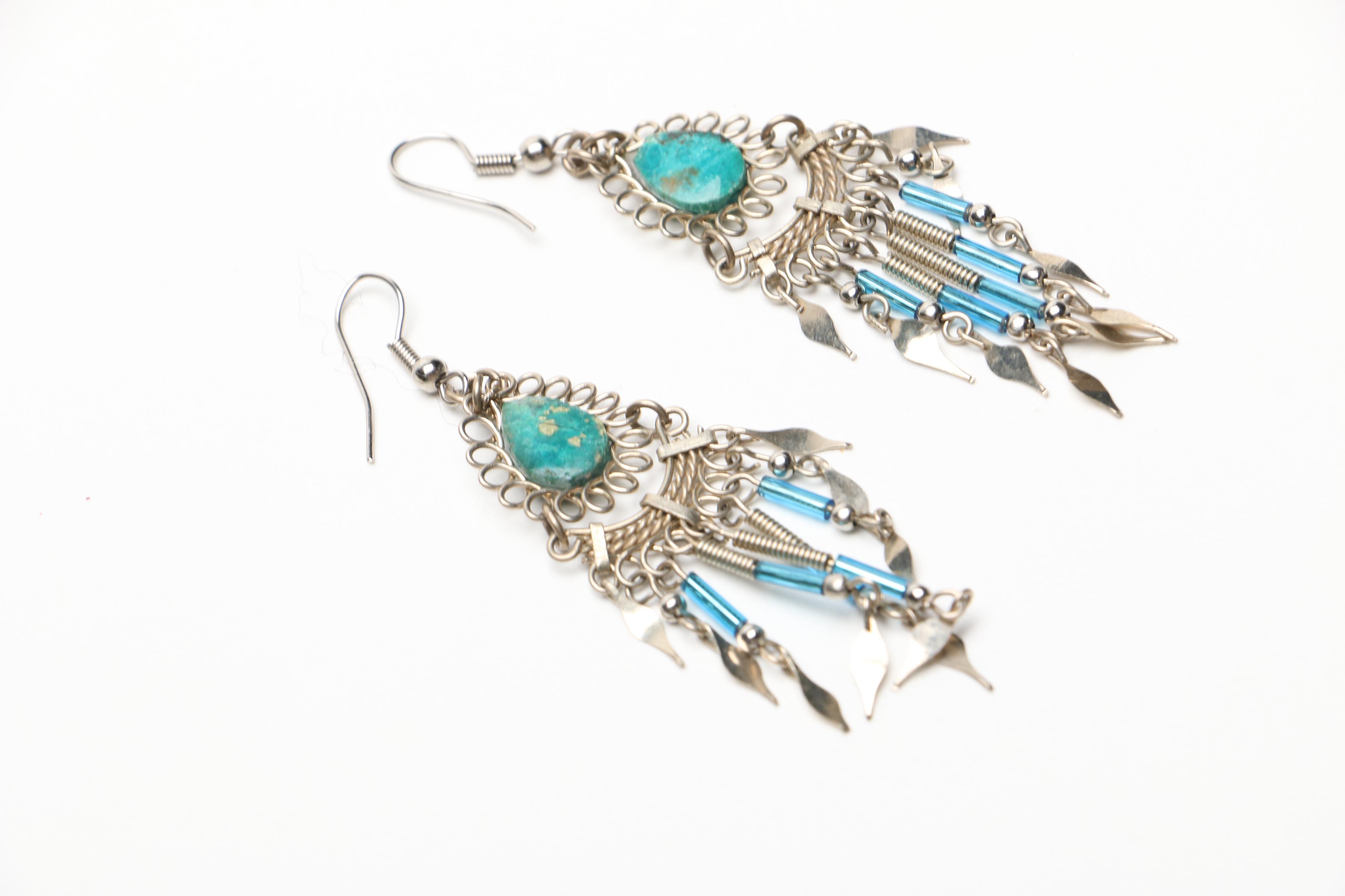 Costume Jewelry Including Southwestern Styled Pieces