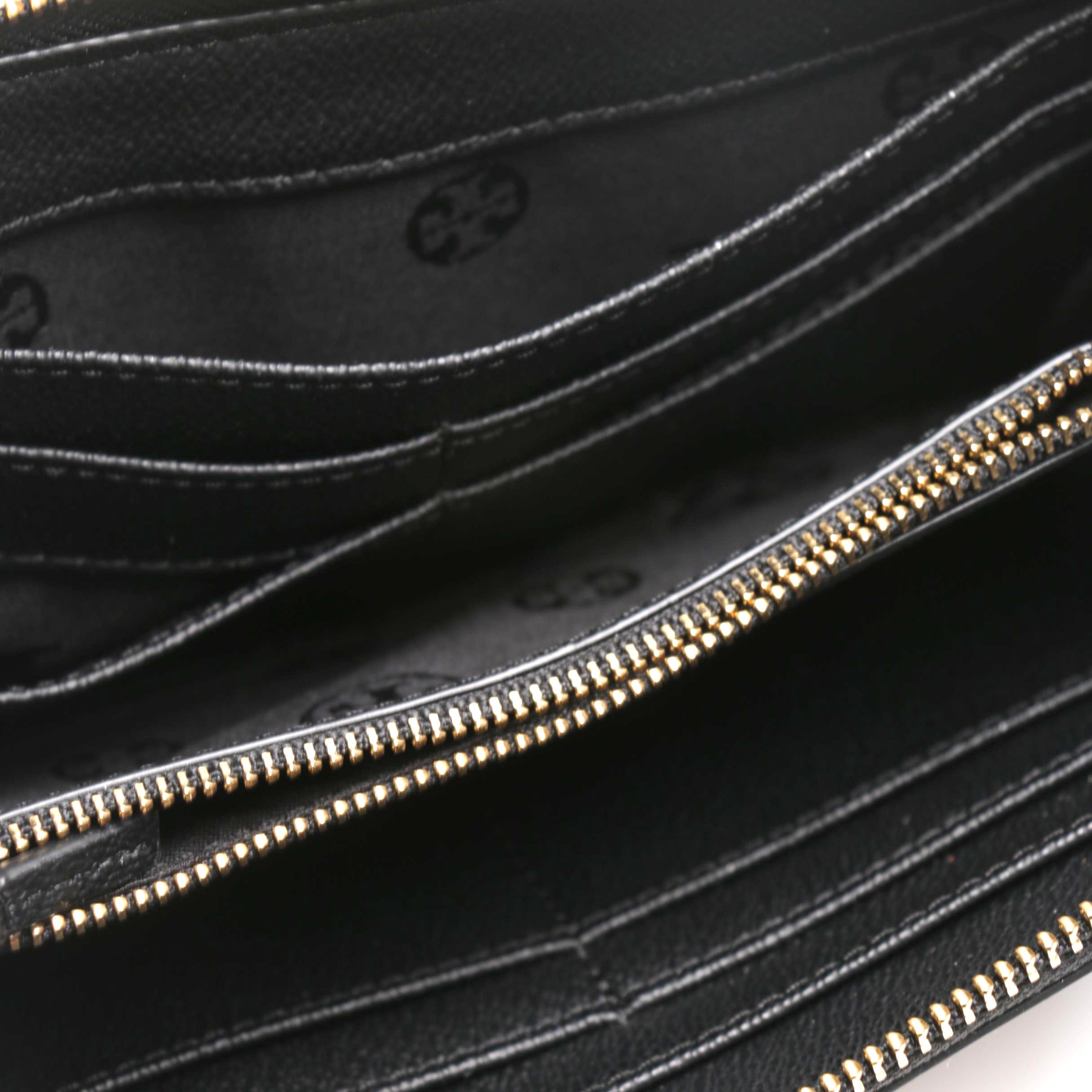 Tory Burch Plaque Zip Continental Wallet