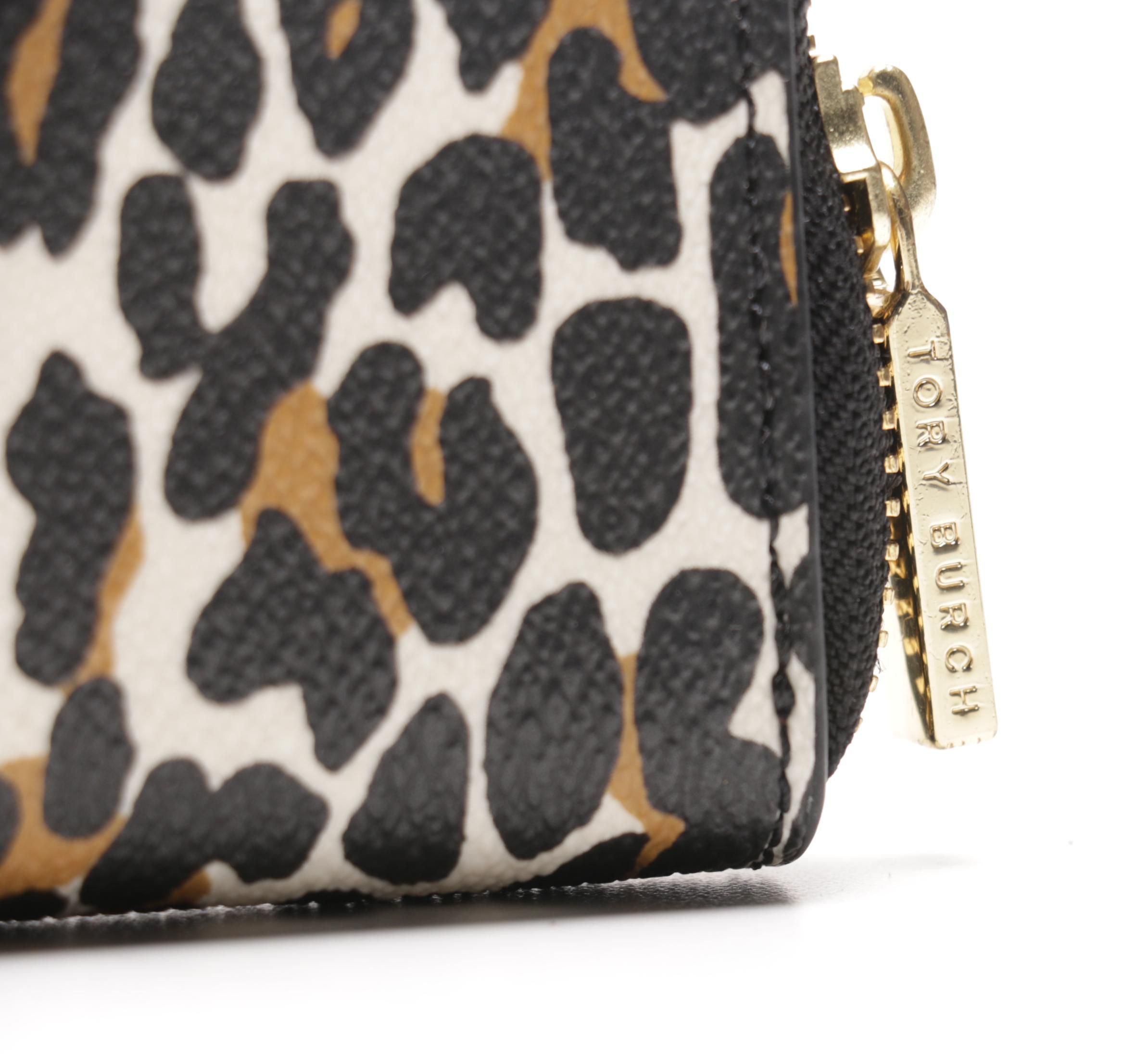 Tory Burch Plaque Zip Continental Wallet